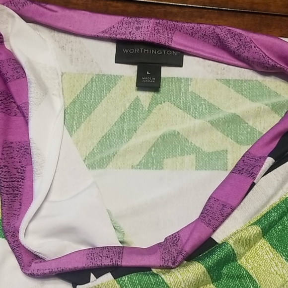 Worthington cowl‎ neck blouse - Picture 2 of 2